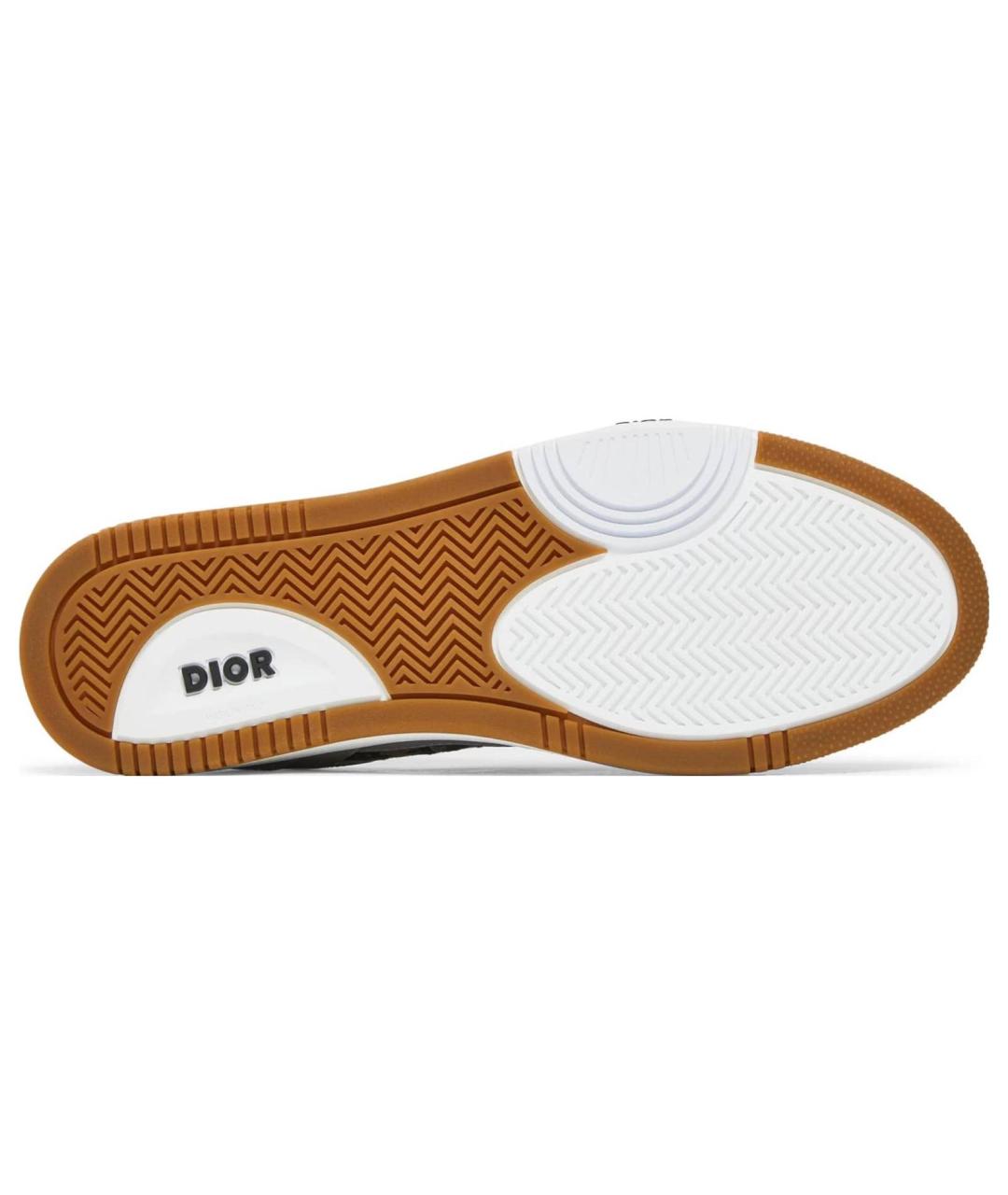 CHRISTIAN DIOR Серые кожаные кеды, фото 5