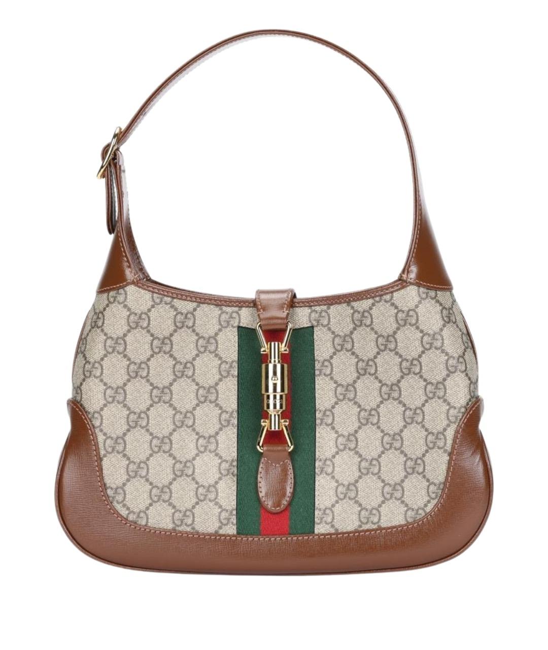 GUCCI Коричневая сумка через плечо, фото 1