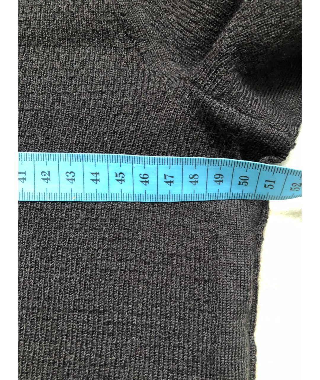 RAG & BONE Коричневый шерстяной джемпер / свитер, фото 5