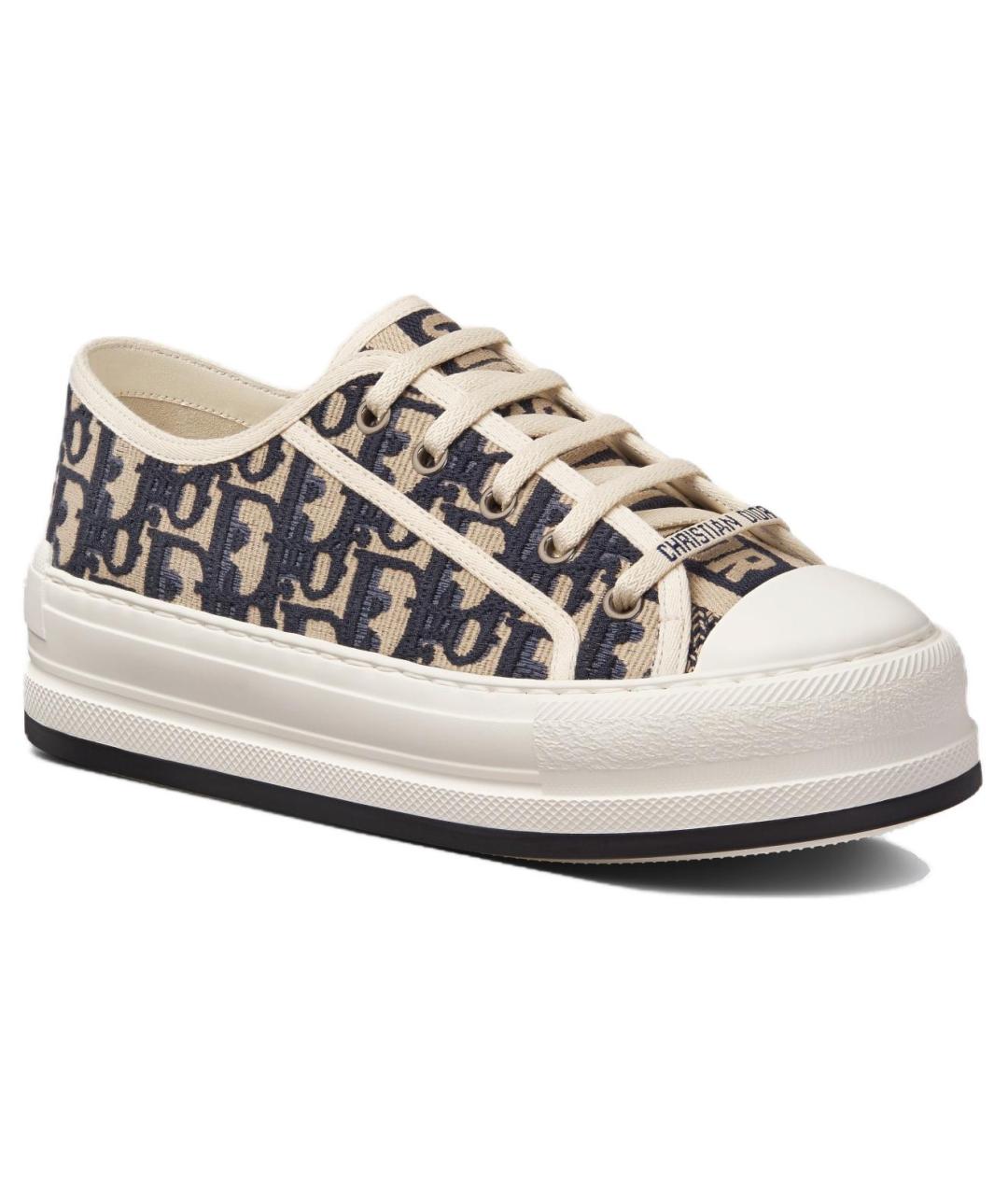 CHRISTIAN DIOR Синие кеды, фото 3