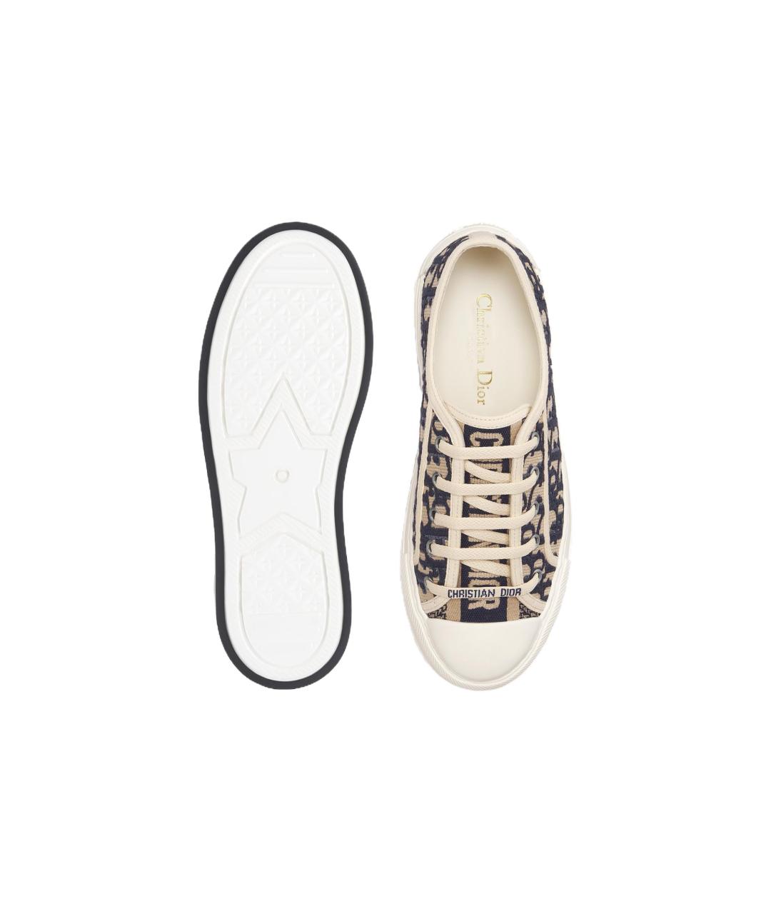 CHRISTIAN DIOR Синие кеды, фото 5
