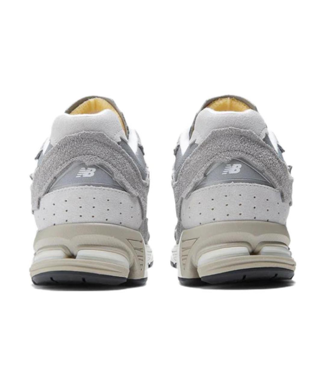 NEW BALANCE Серые замшевые кроссовки, фото 4