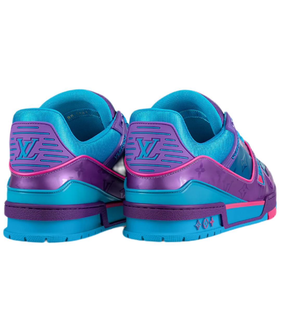 LOUIS VUITTON Мульти кожаные низкие кроссовки / кеды, фото 2