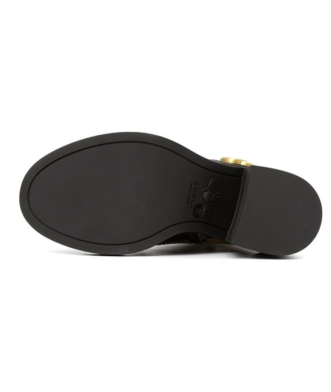 GUCCI Кожаные полусапоги, фото 5