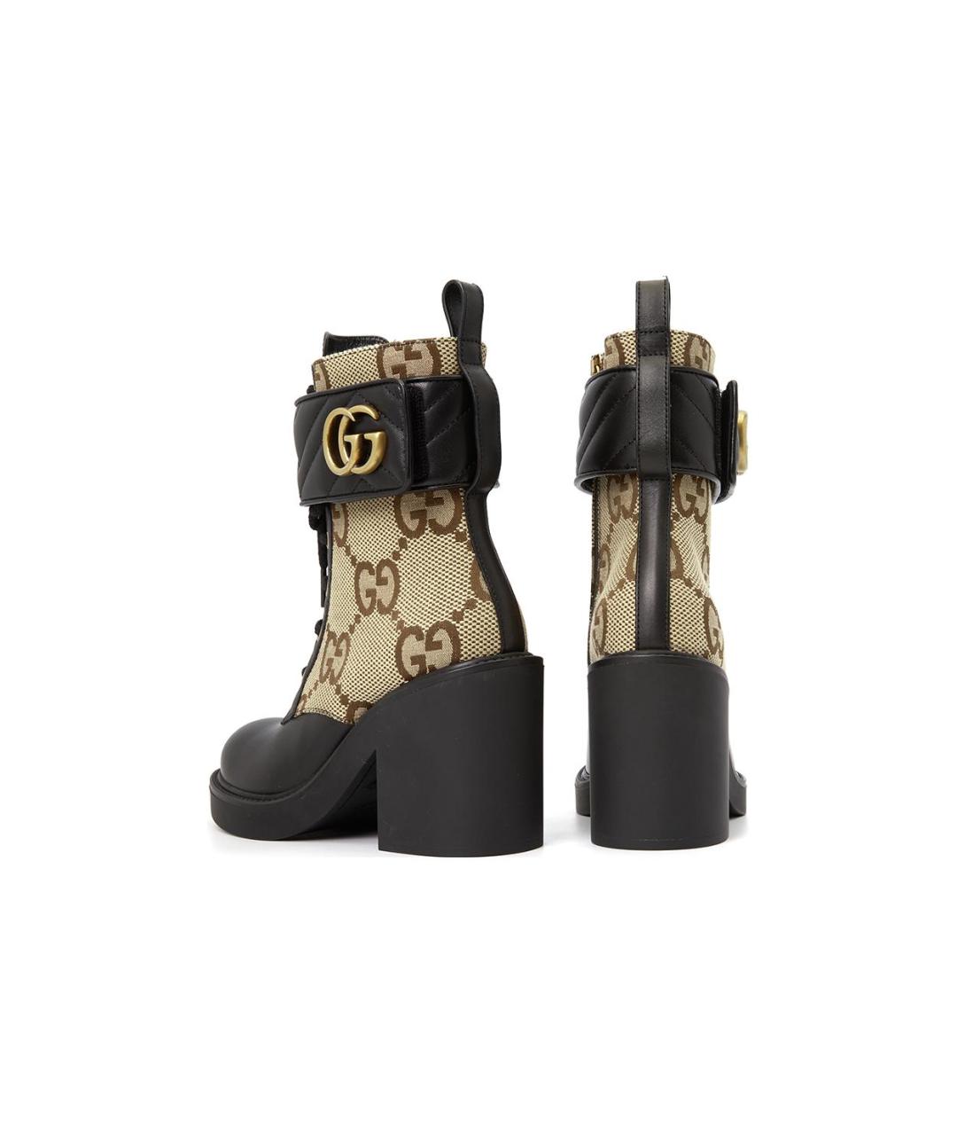 GUCCI Кожаные полусапоги, фото 3