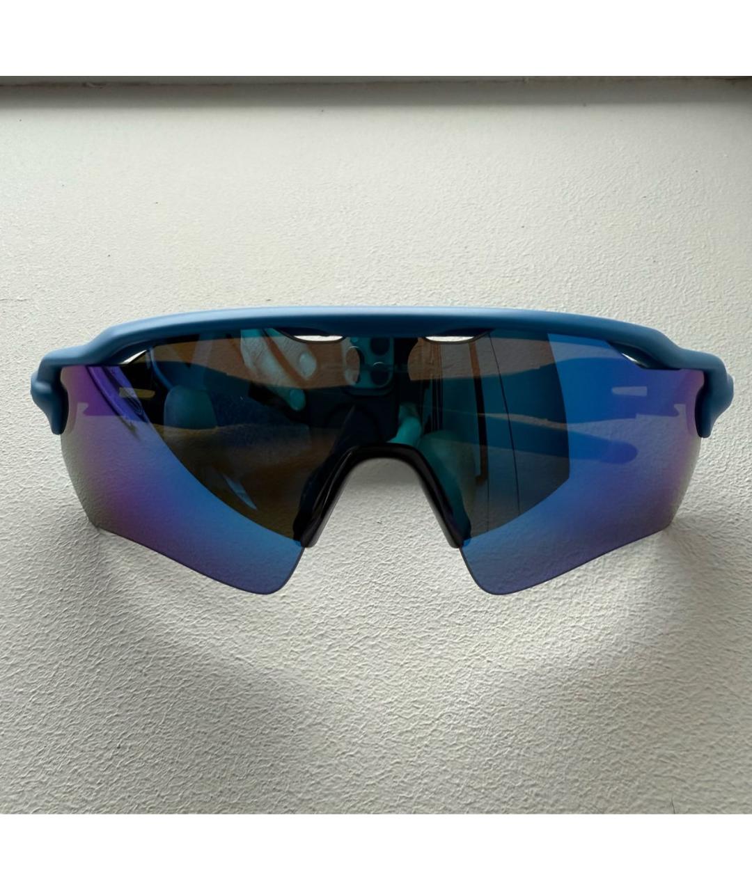 OAKLEY Синие пластиковые солнцезащитные очки, фото 5