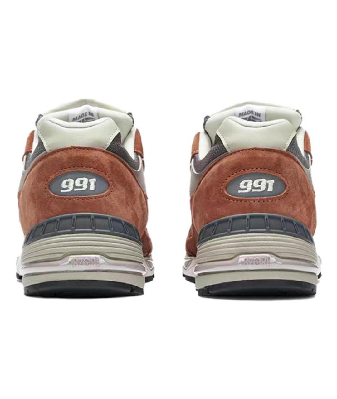 NEW BALANCE Коричневые низкие кроссовки / кеды, фото 6