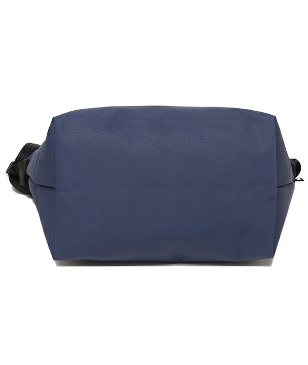 LONGCHAMP Синяя тканевая сумка тоут, фото 5