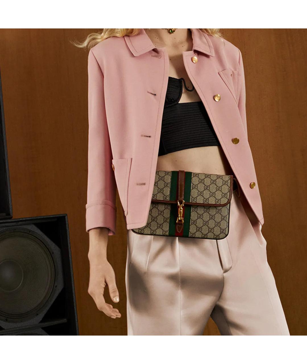 GUCCI Бежевая поясная сумка, фото 9