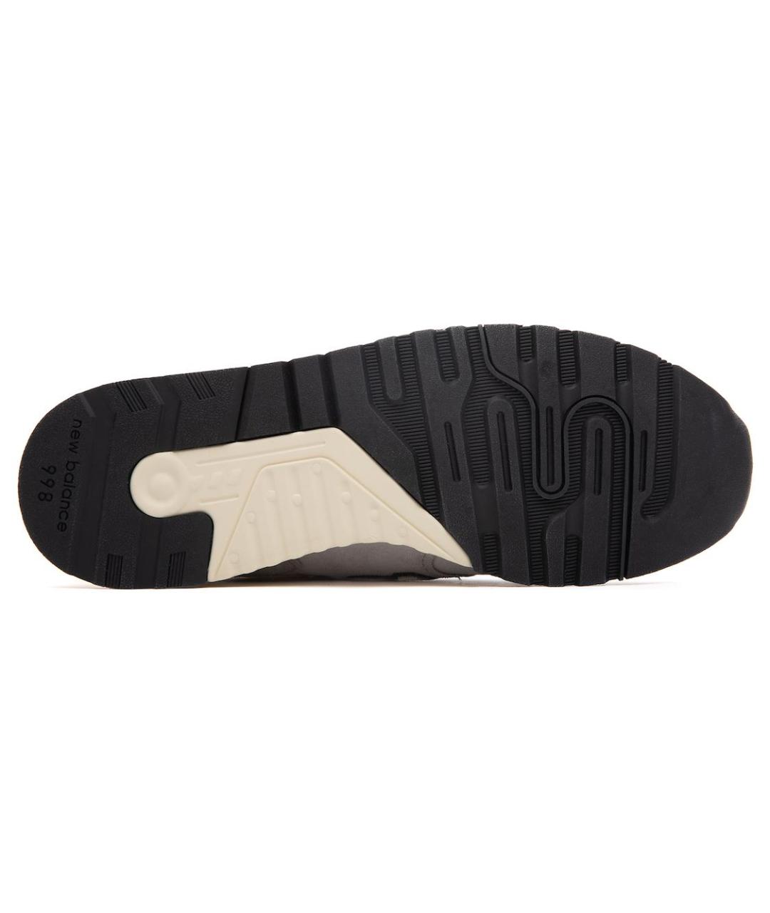 NEW BALANCE Серые низкие кроссовки / кеды, фото 4