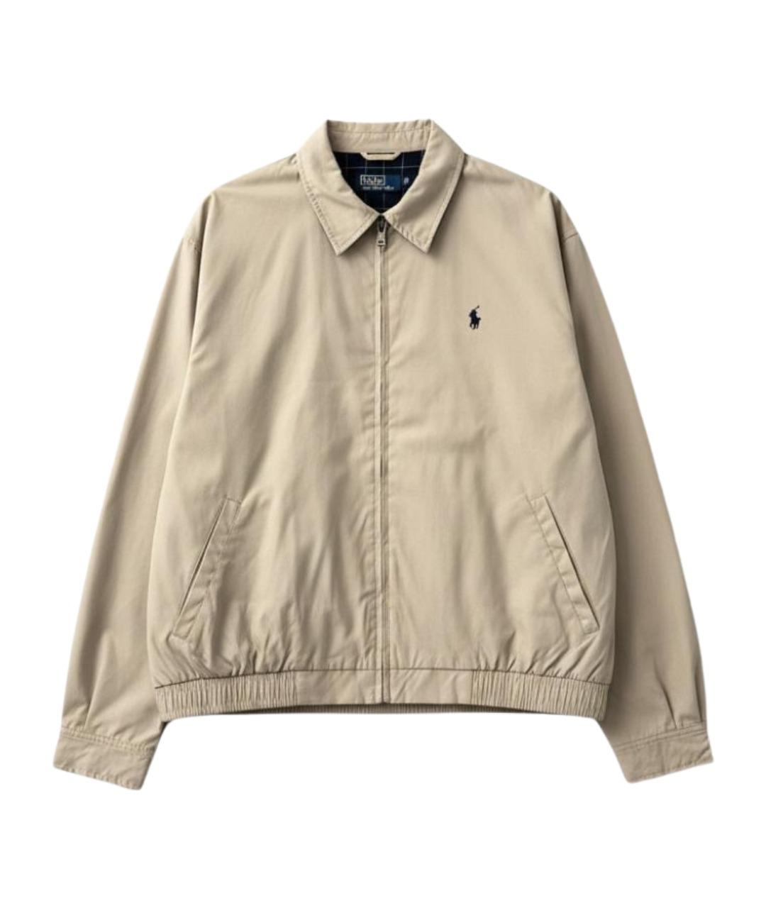 POLO RALPH LAUREN Бежевая хлопковая куртка, фото 1