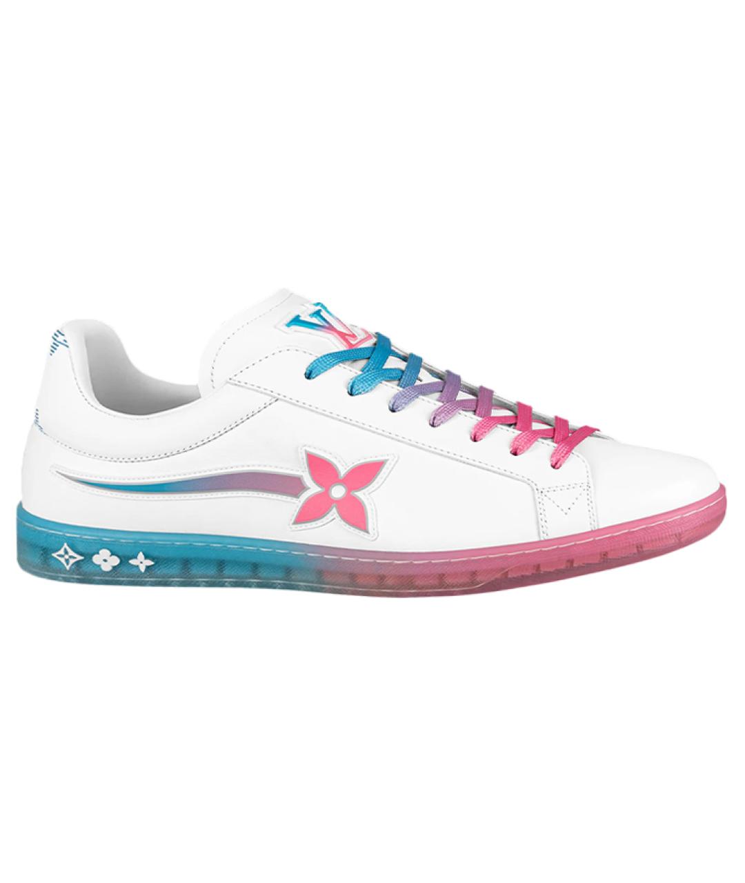 LOUIS VUITTON Белые низкие кроссовки / кеды, фото 1