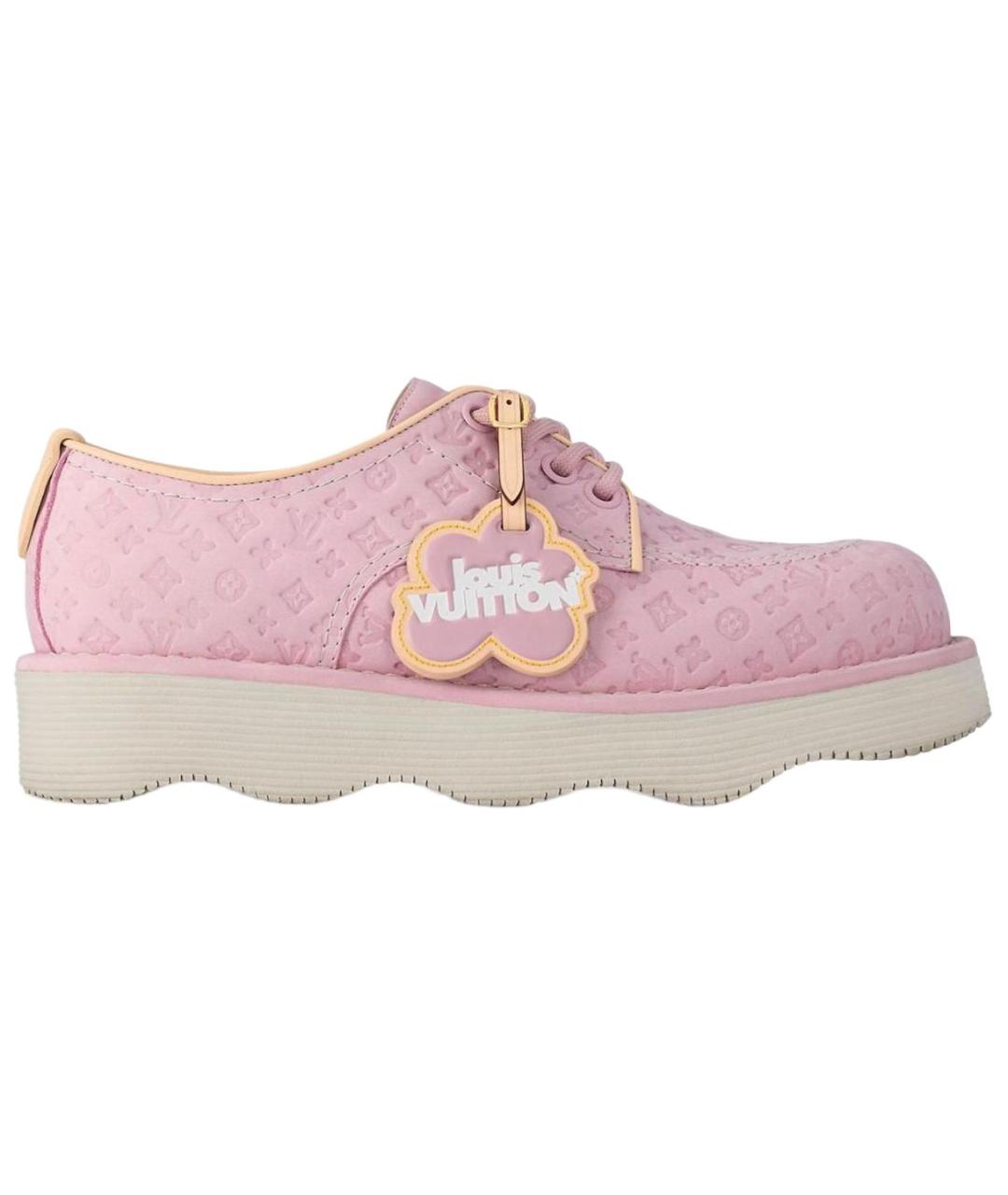 LOUIS VUITTON Розовые лоферы, фото 1