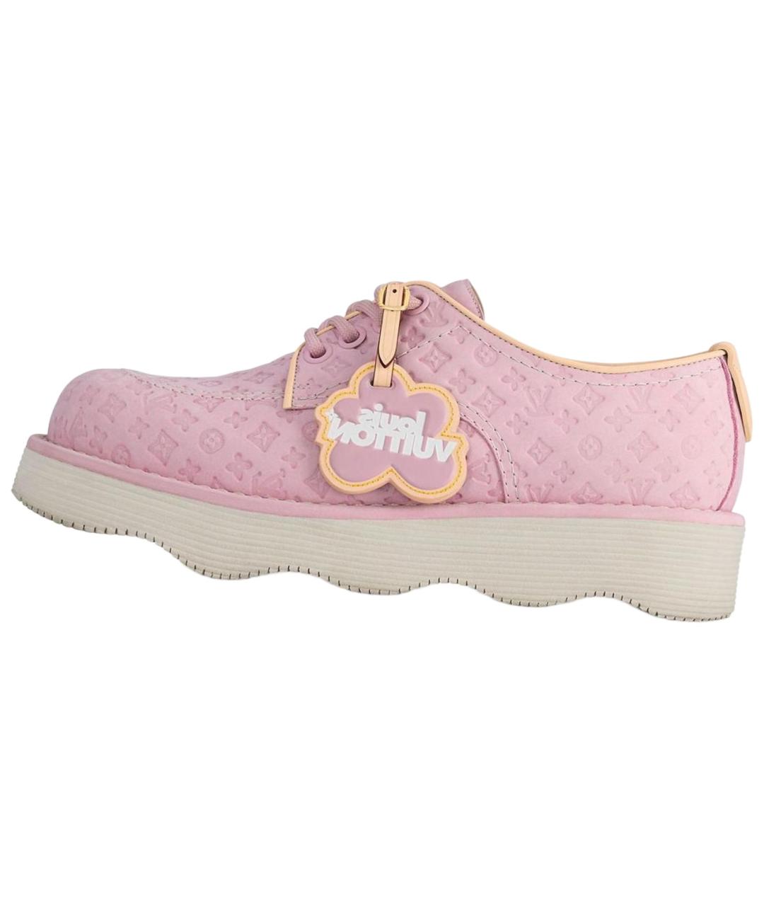 LOUIS VUITTON Розовые лоферы, фото 3