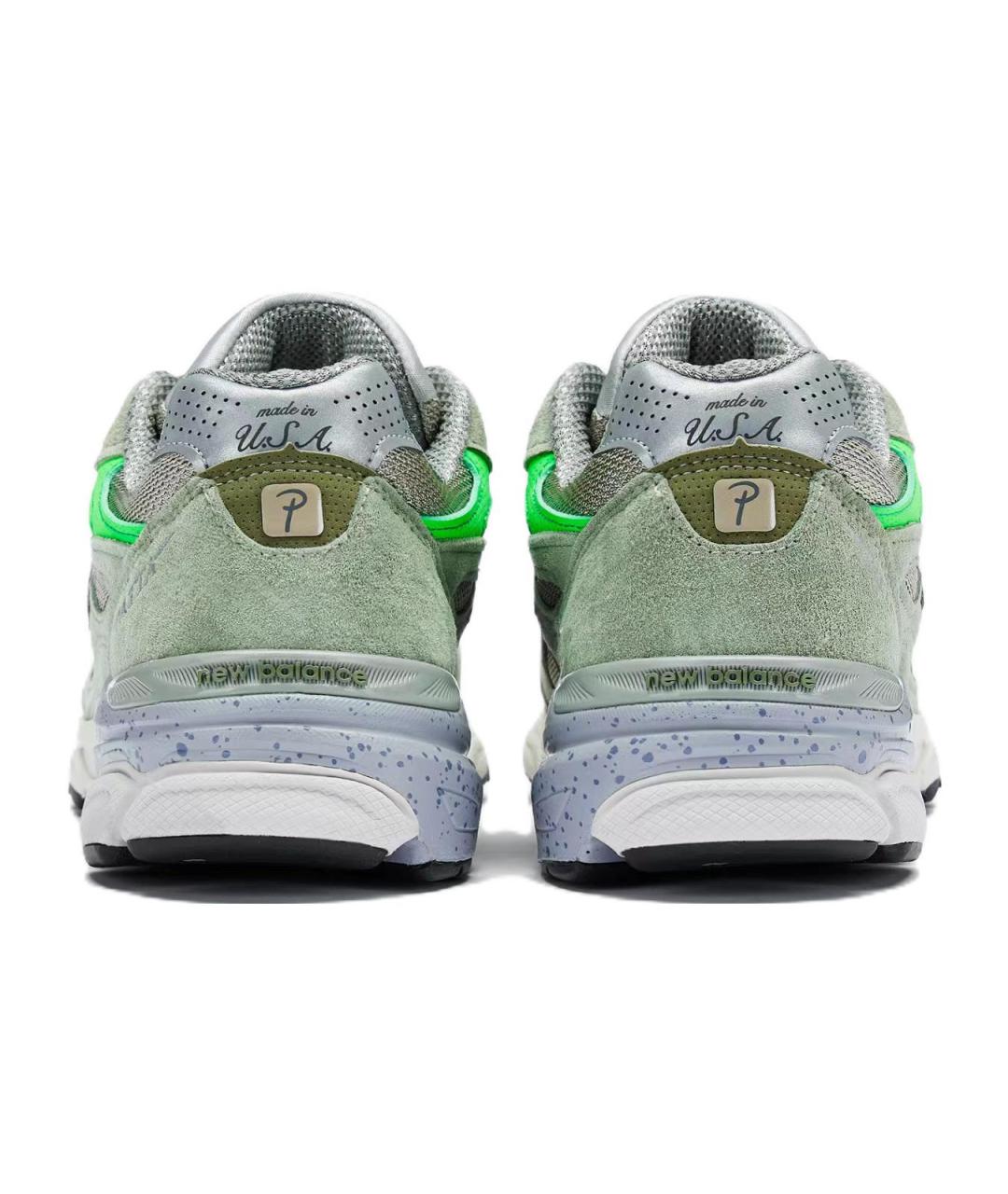 NEW BALANCE Зеленые кроссовки, фото 5