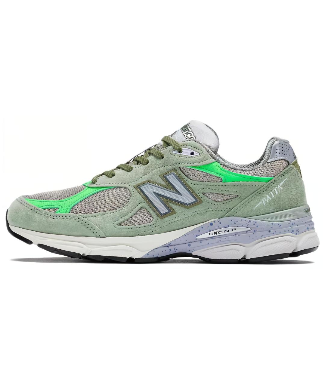 NEW BALANCE Зеленые кроссовки, фото 7