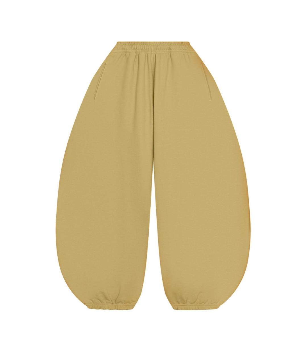 PLANTA ROSA Горчичный хлопковый спортивные костюмы, фото 2