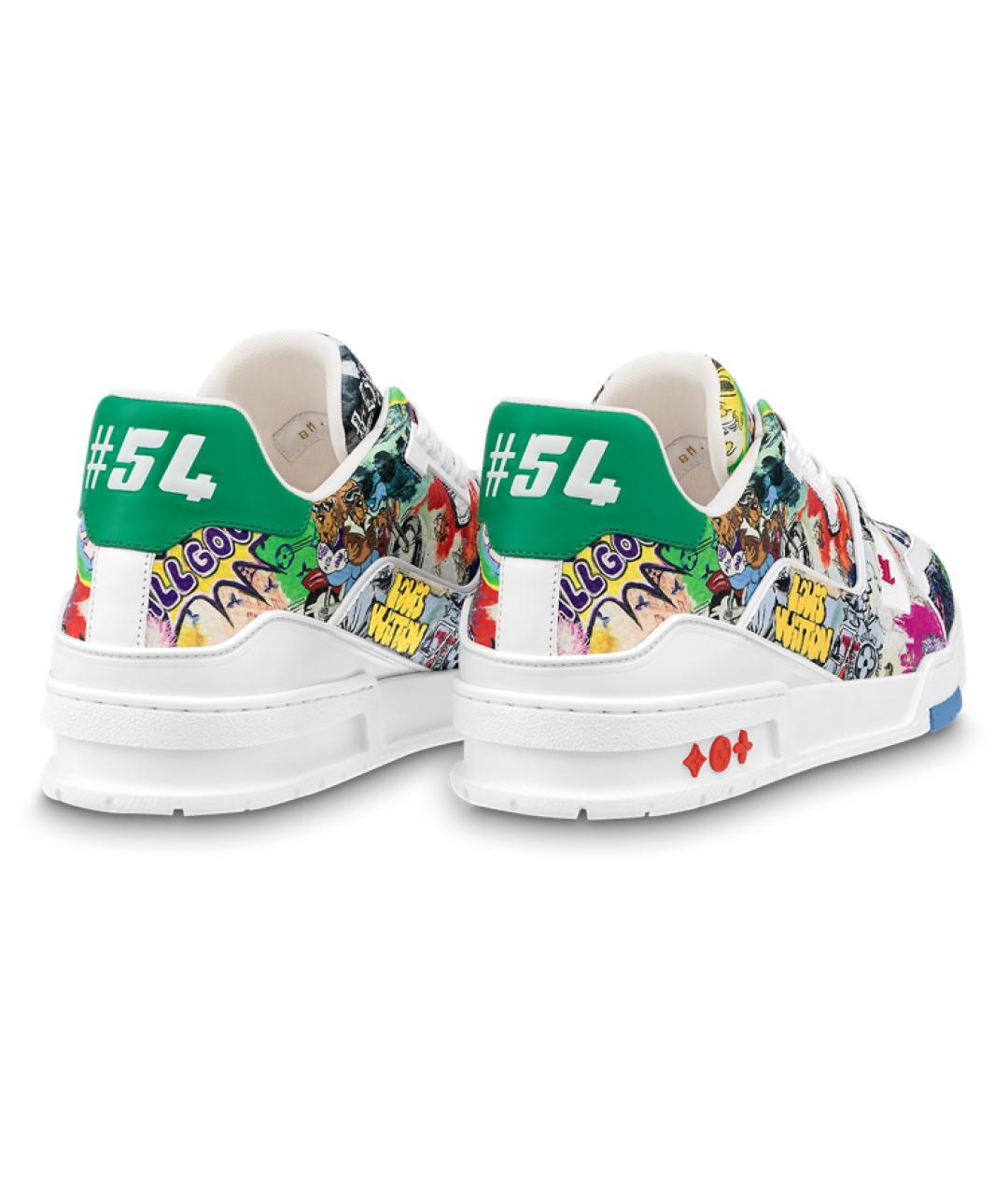 LOUIS VUITTON Мульти кроссовки, фото 4