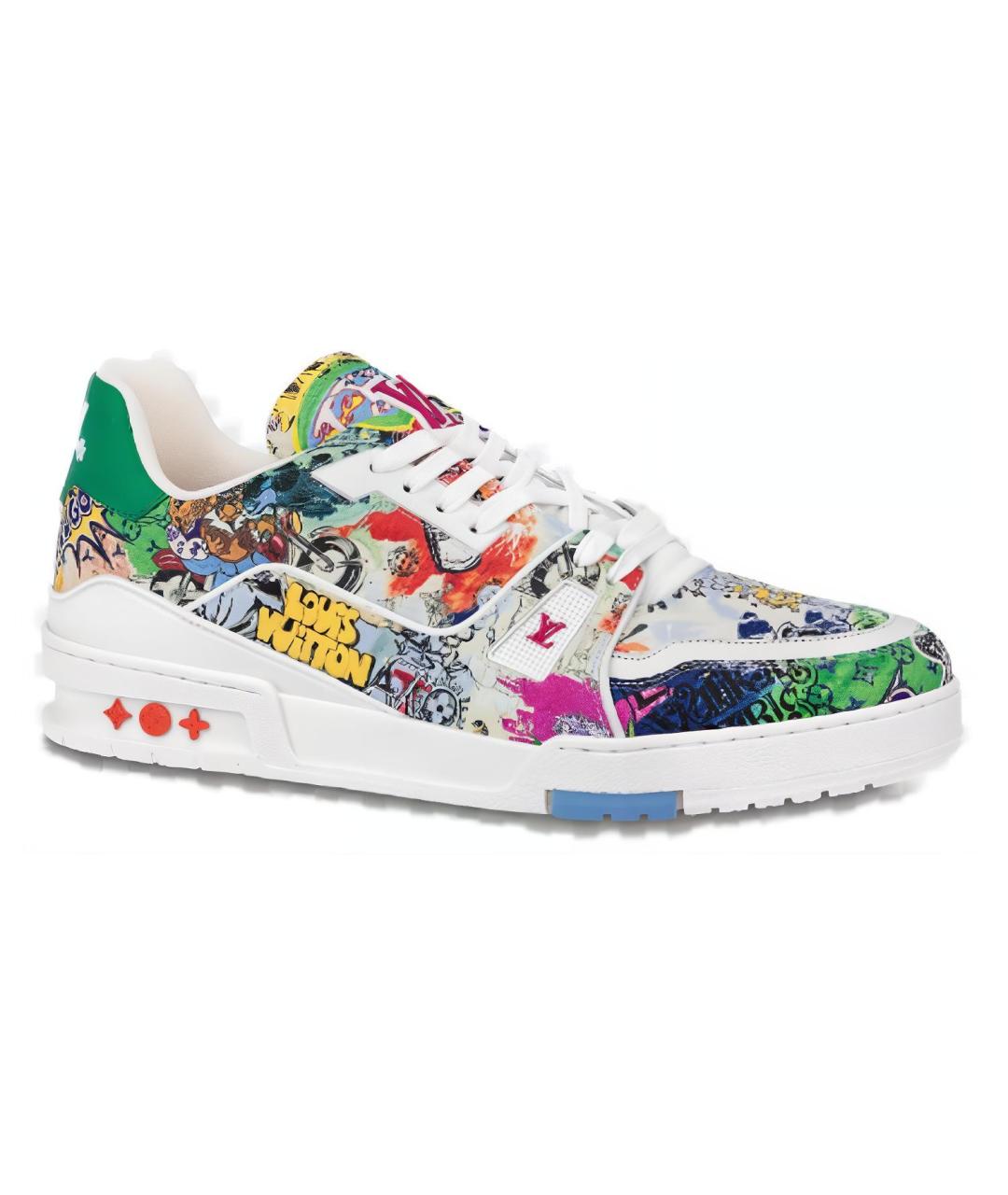 LOUIS VUITTON Мульти кроссовки, фото 1