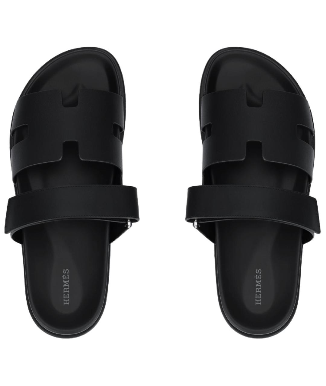HERMES Кожаные сандалии, фото 3