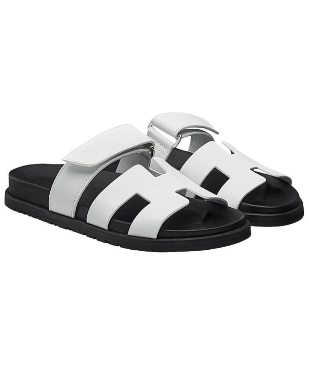 HERMES Кожаные сандалии, фото 3