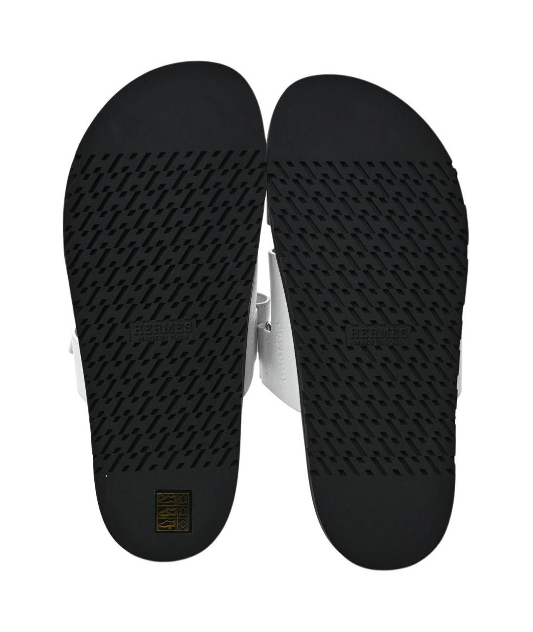 HERMES Кожаные сандалии, фото 5