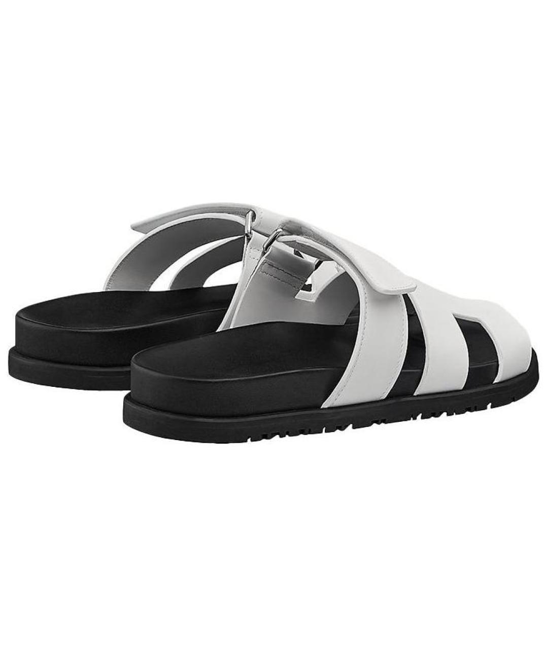 HERMES Кожаные сандалии, фото 4