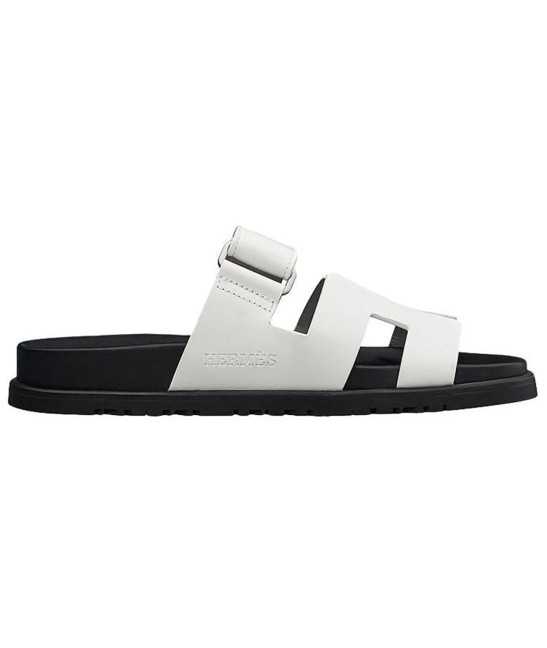 HERMES Кожаные сандалии, фото 1