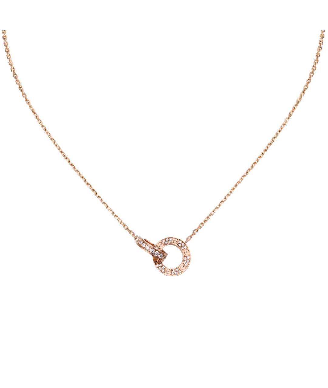 CARTIER Золотая подвеска из розового золота, фото 2