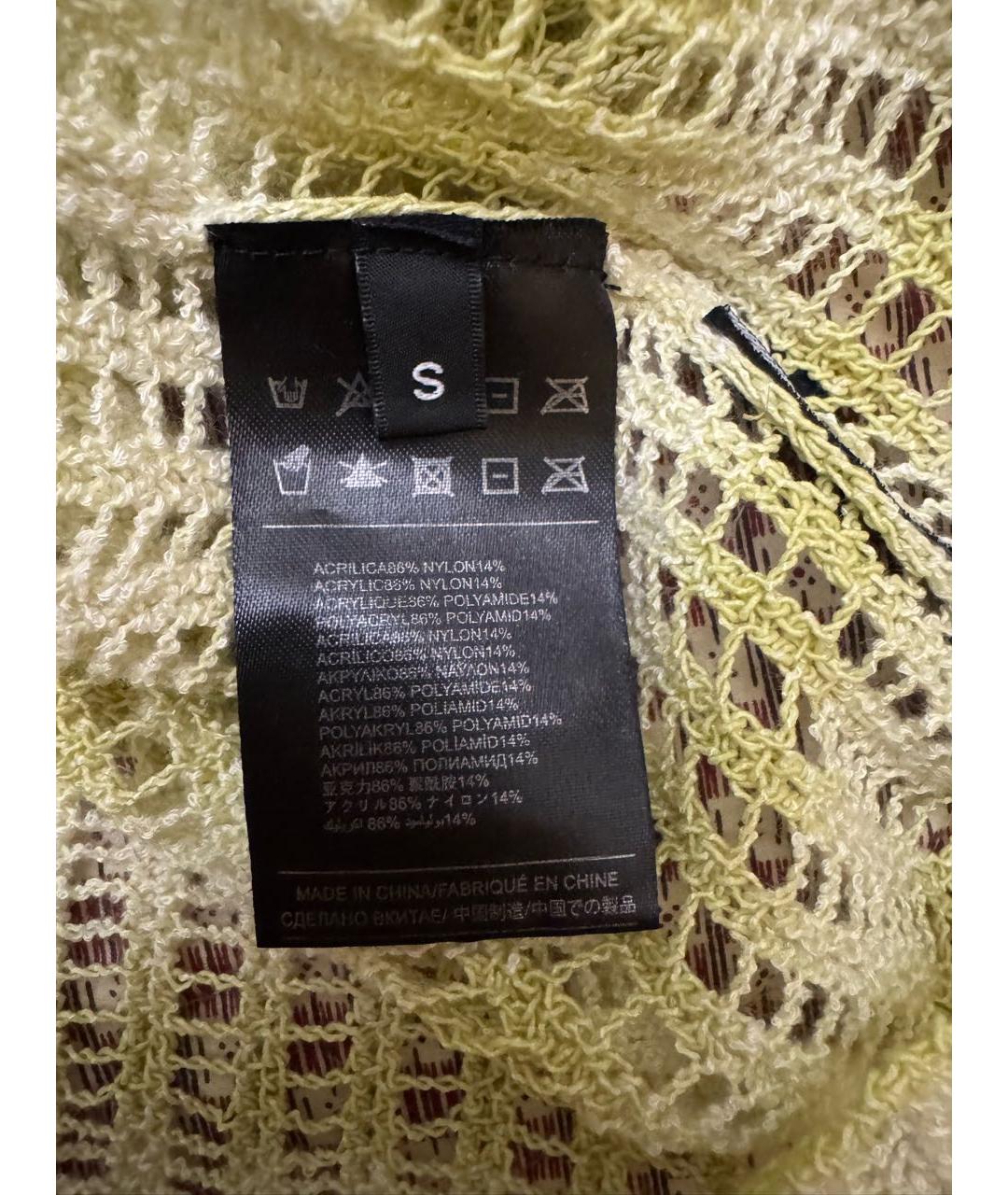 JOHN RICHMOND Зеленый синтетический джемпер / свитер, фото 6