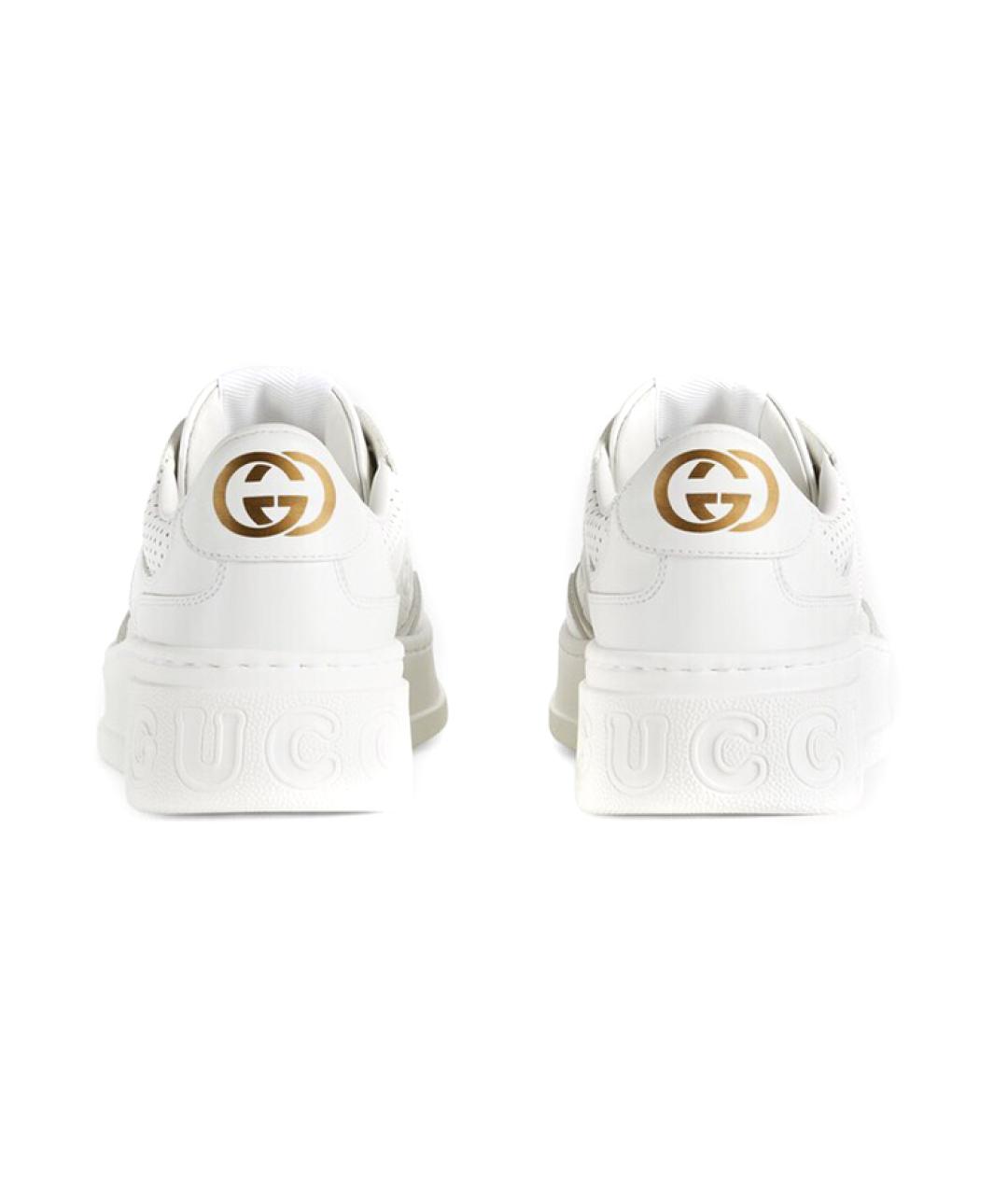GUCCI Белые кроссовки, фото 4