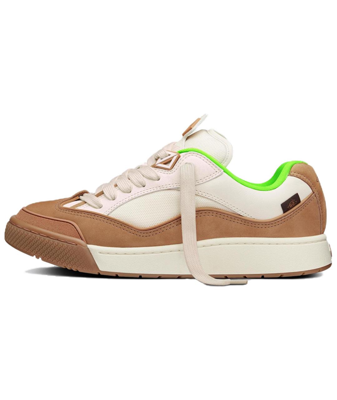 CHRISTIAN DIOR Мульти нубуковые низкие кроссовки / кеды, фото 2