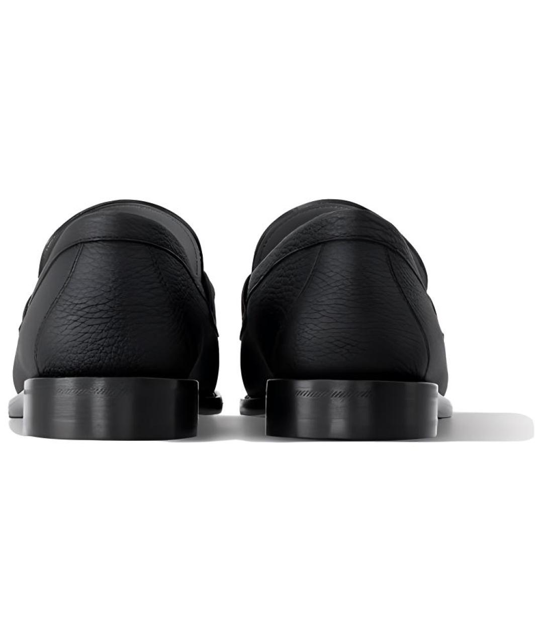 LOUIS VUITTON Черные лоферы, фото 6