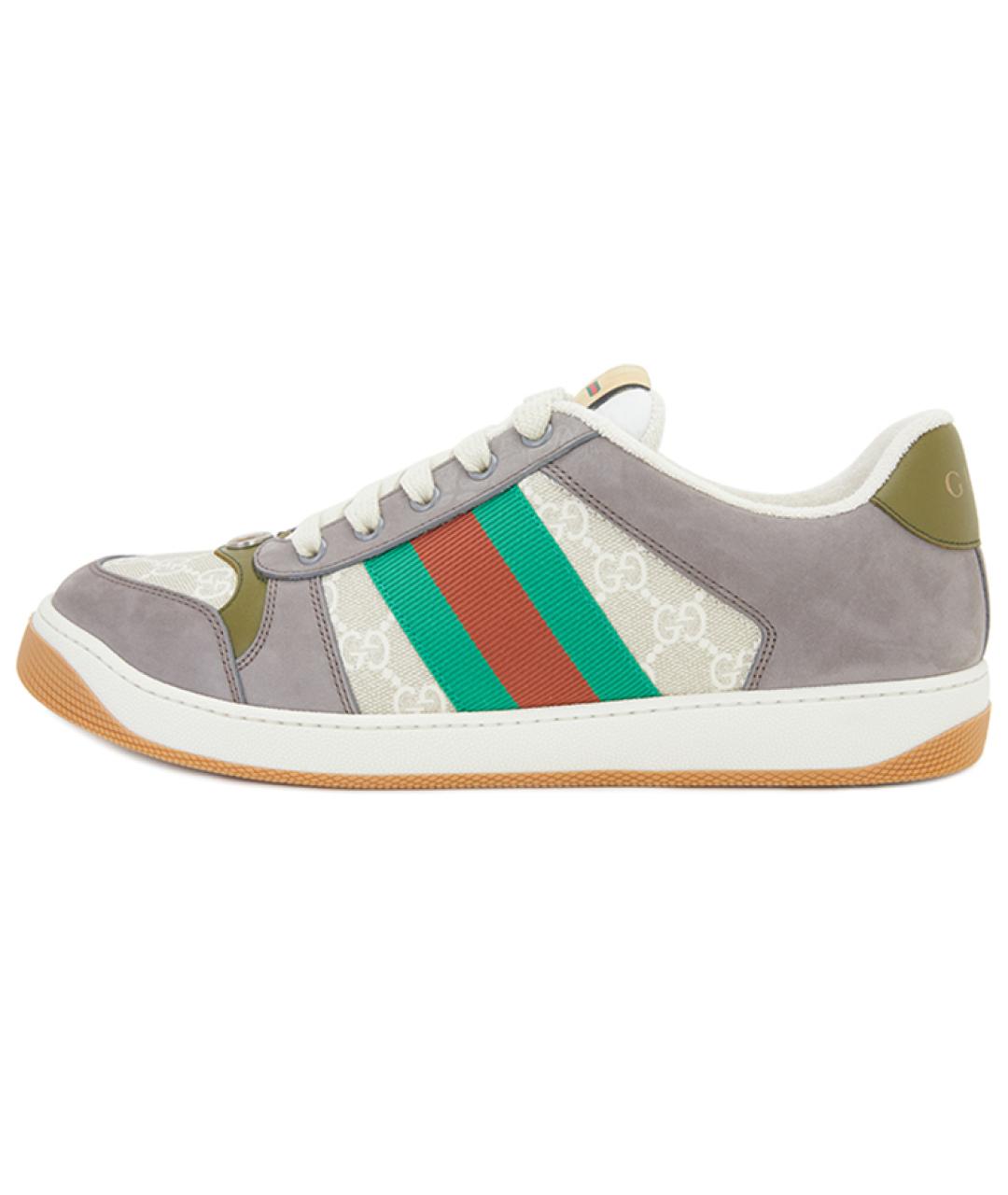 GUCCI Мульти низкие кроссовки / кеды, фото 2