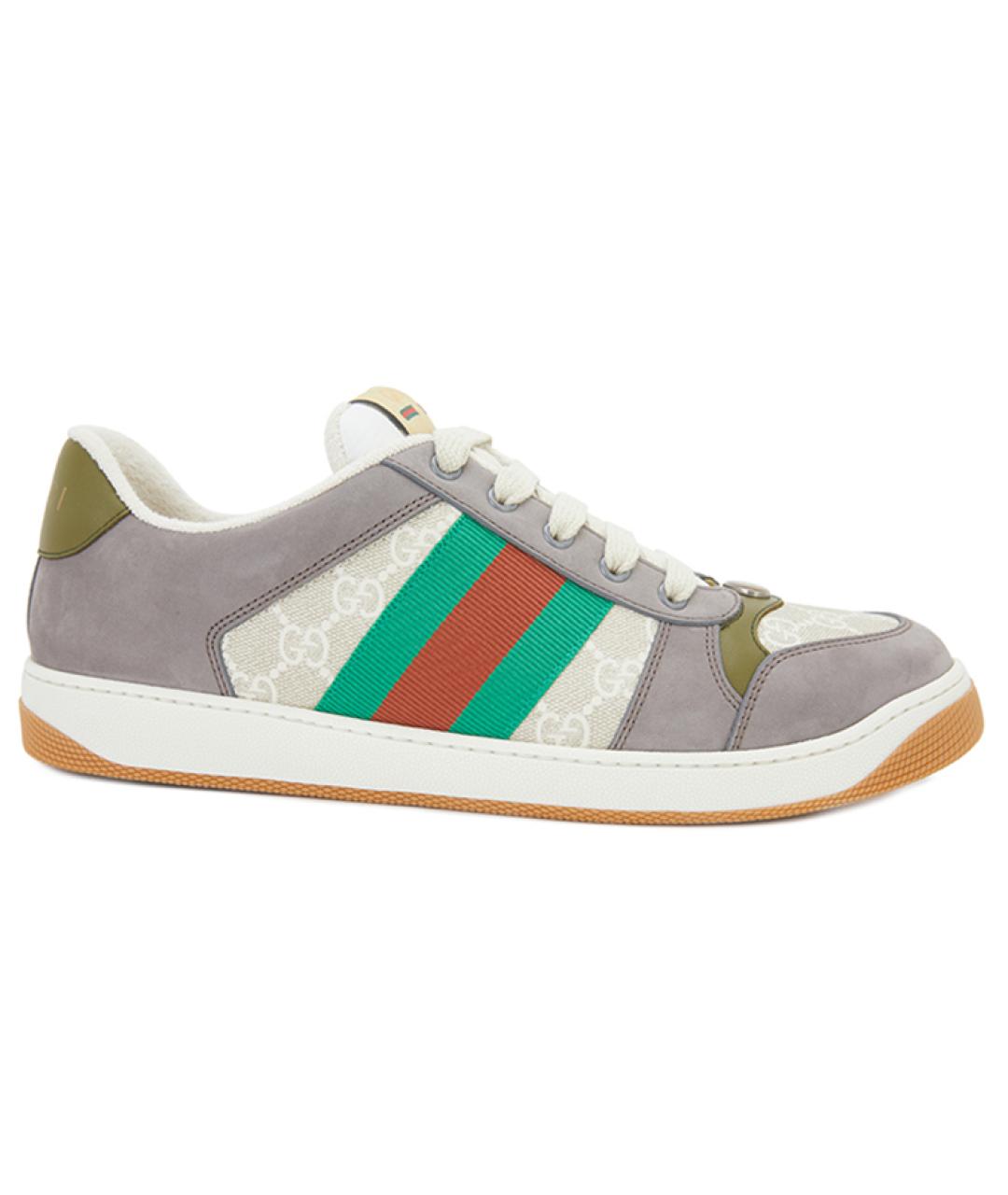 GUCCI Мульти низкие кроссовки / кеды, фото 6