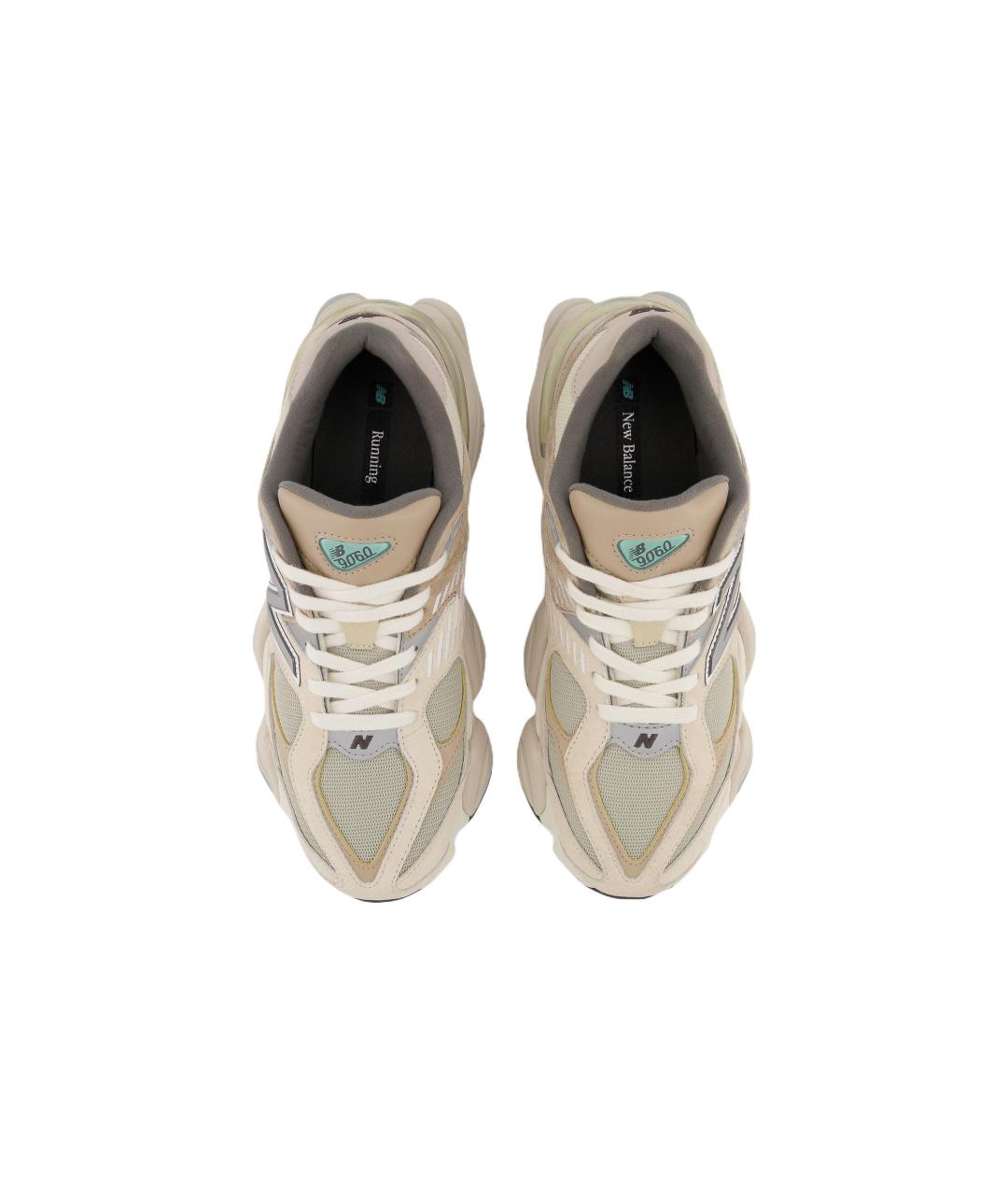 NEW BALANCE Бежевые замшевые кроссовки, фото 4