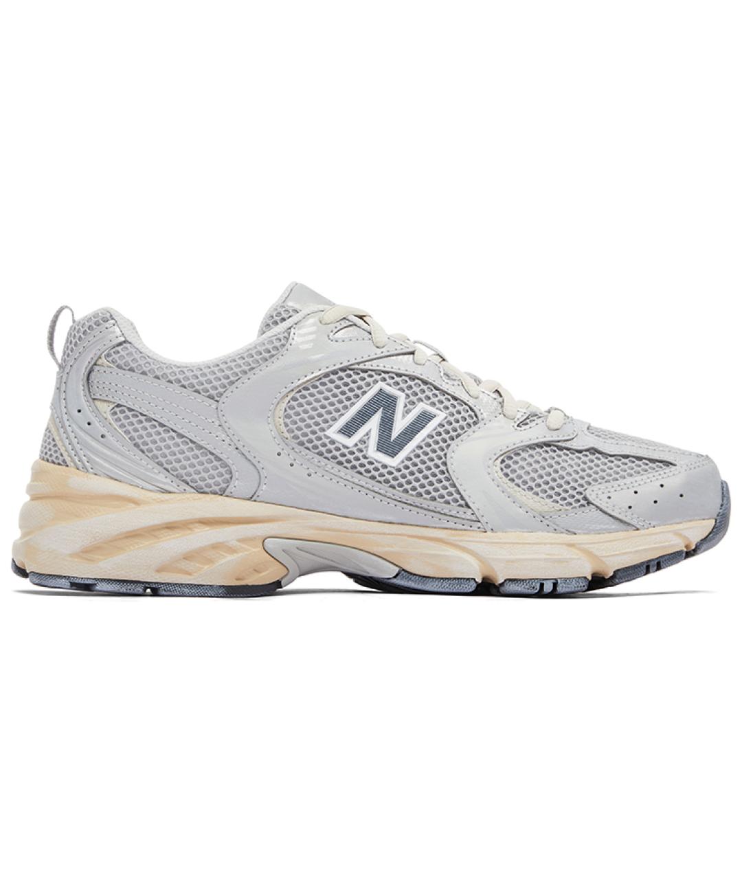 NEW BALANCE Серебряные кроссовки, фото 2