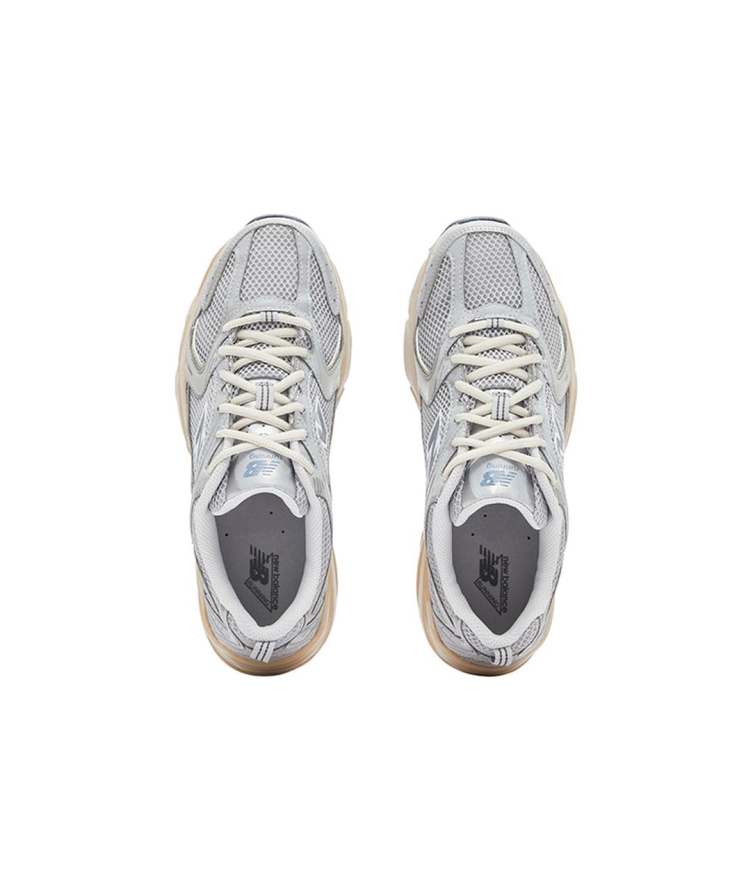 NEW BALANCE Серебряные кроссовки, фото 5