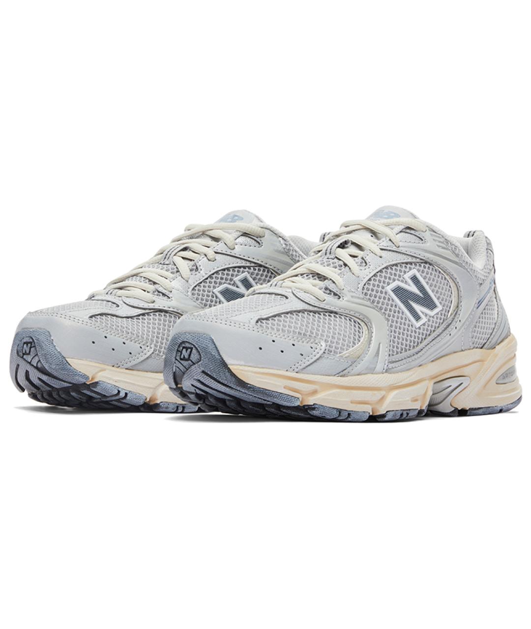 NEW BALANCE Серебряные кроссовки, фото 3