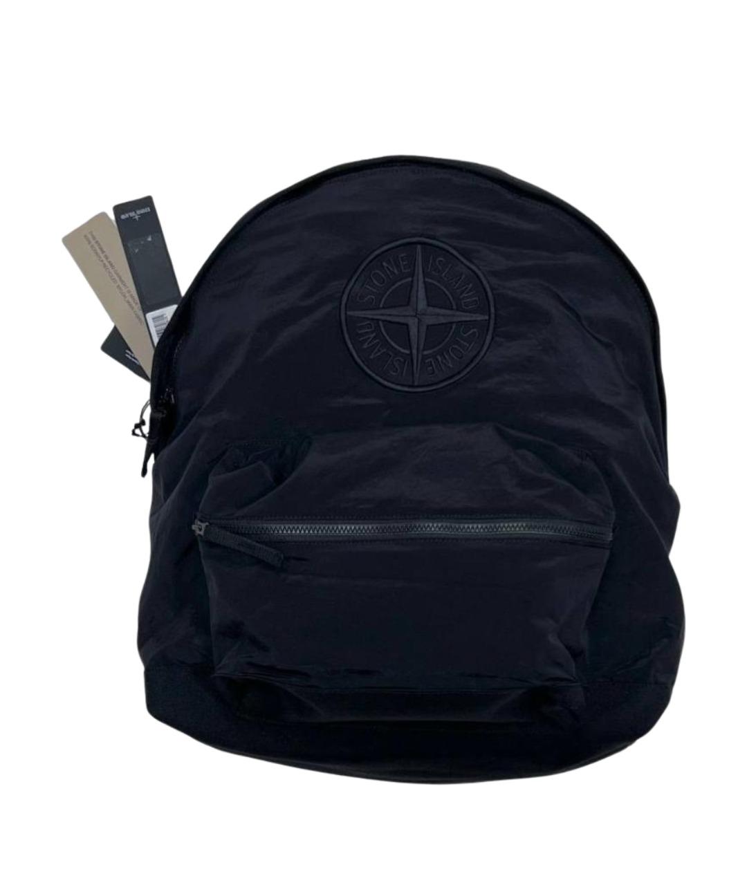STONE ISLAND Черный рюкзак, фото 1