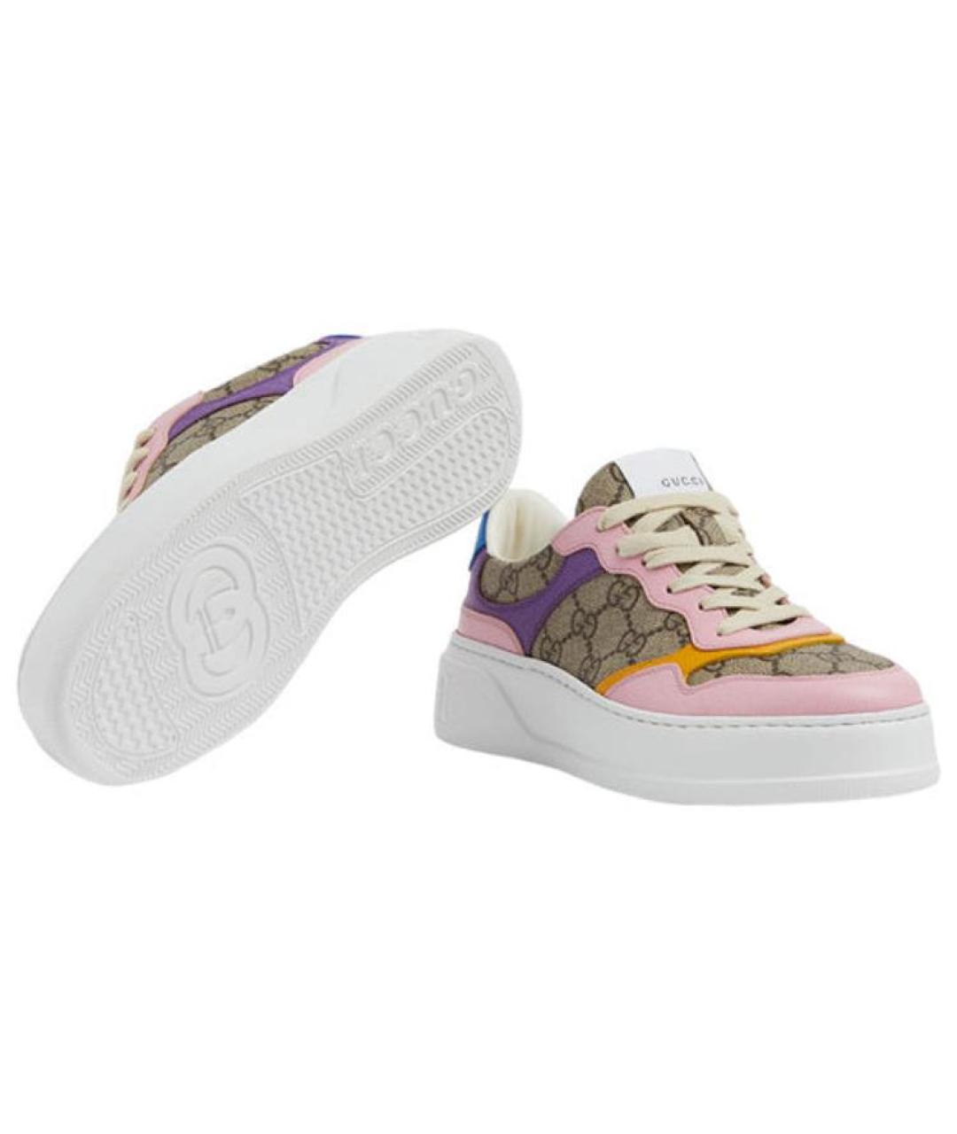 GUCCI Мульти кеды, фото 5