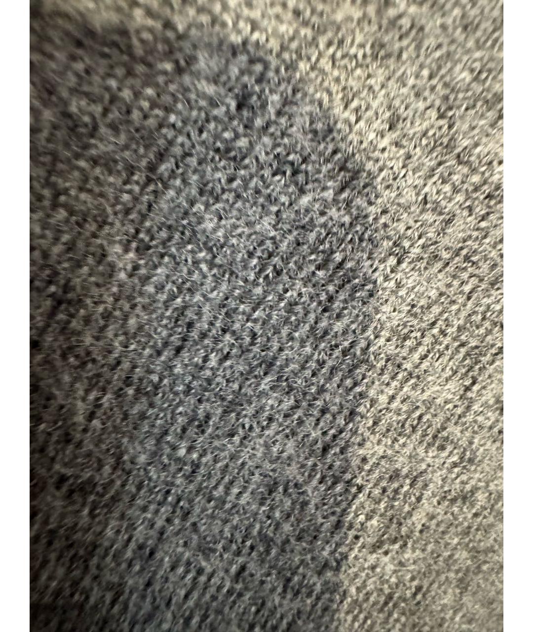 JIL SANDER Антрацитовый кашемировый джемпер / свитер, фото 4