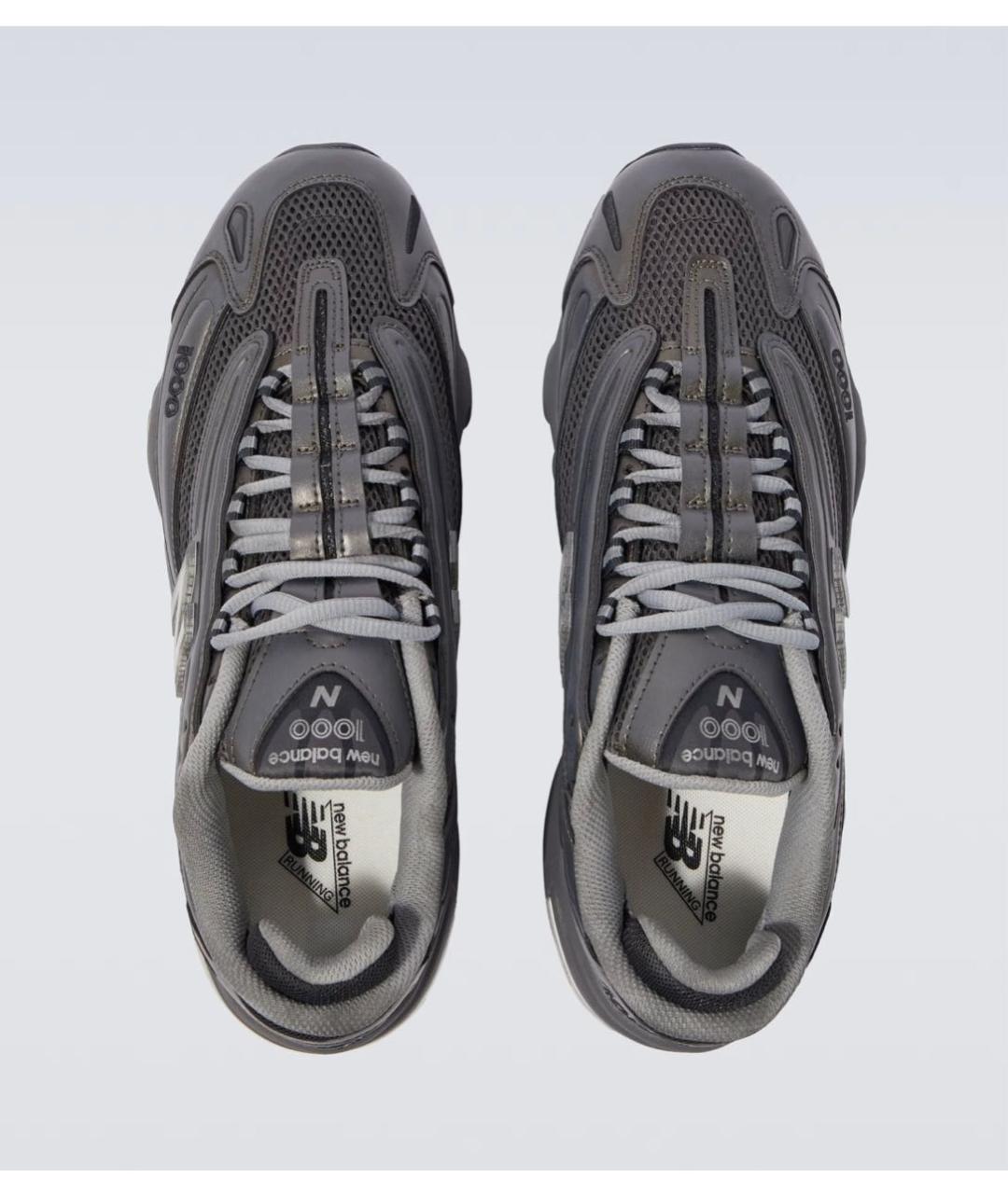 NEW BALANCE Серые низкие кроссовки / кеды, фото 2