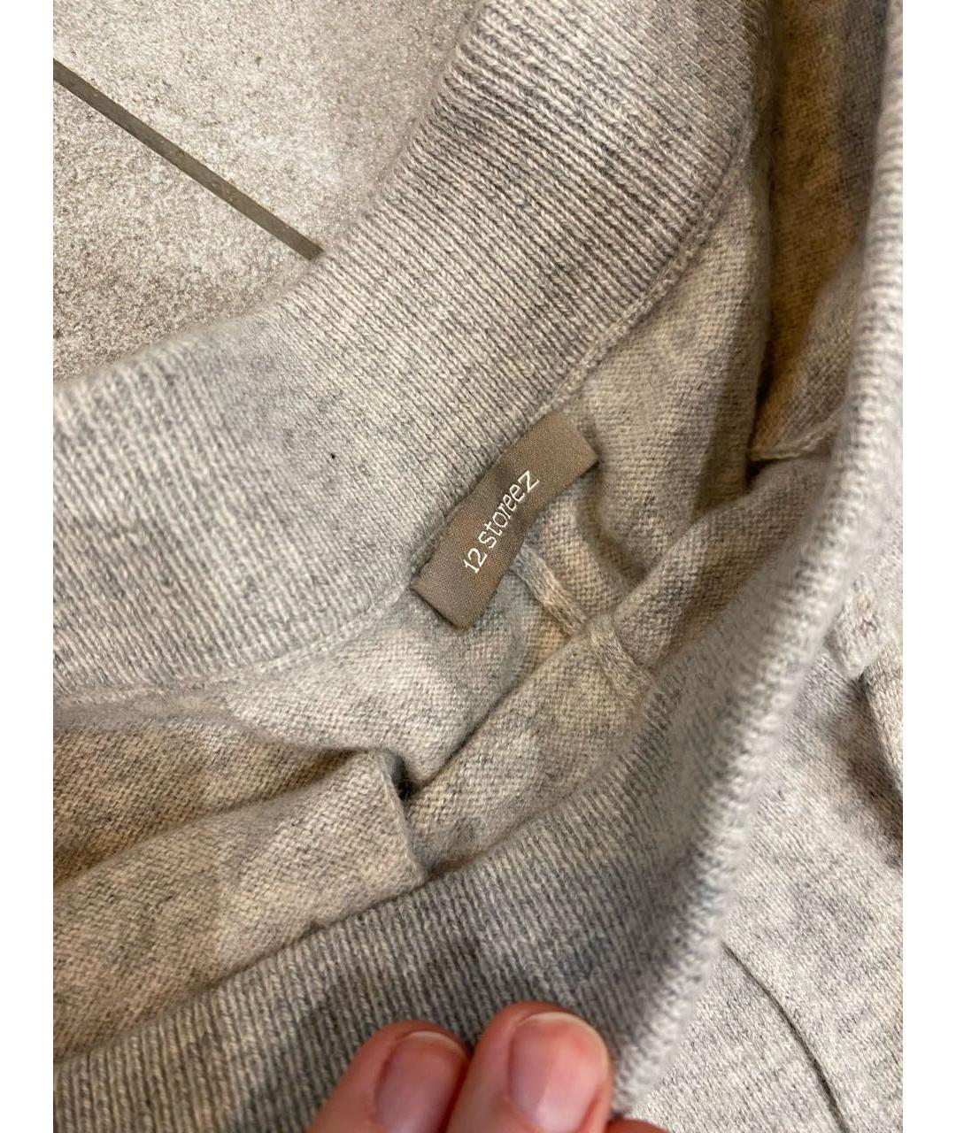12 STOREEZ Бежевые шерстяные брюки широкие, фото 2