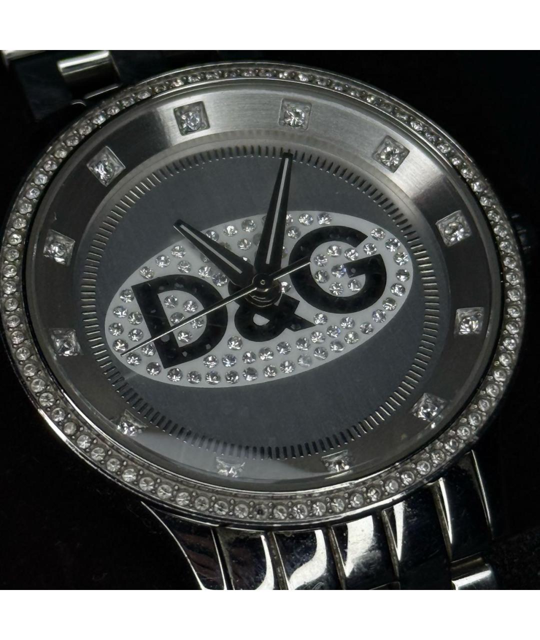 DOLCE&GABBANA Серебряные стальные часы, фото 4