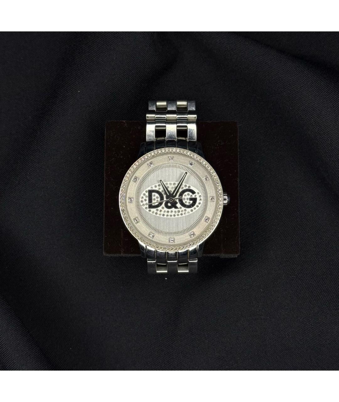 DOLCE&GABBANA Серебряные стальные часы, фото 5