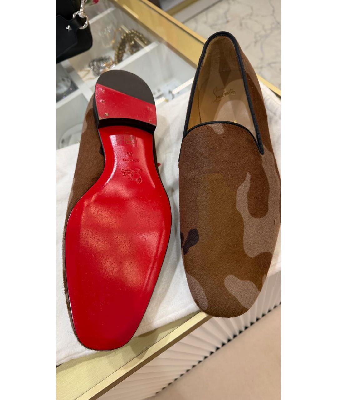 CHRISTIAN LOUBOUTIN Мульти мокасины, фото 3