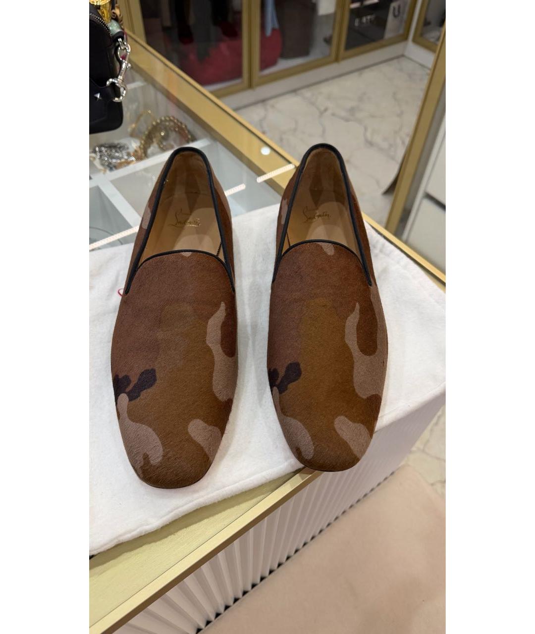 CHRISTIAN LOUBOUTIN Мульти мокасины, фото 2