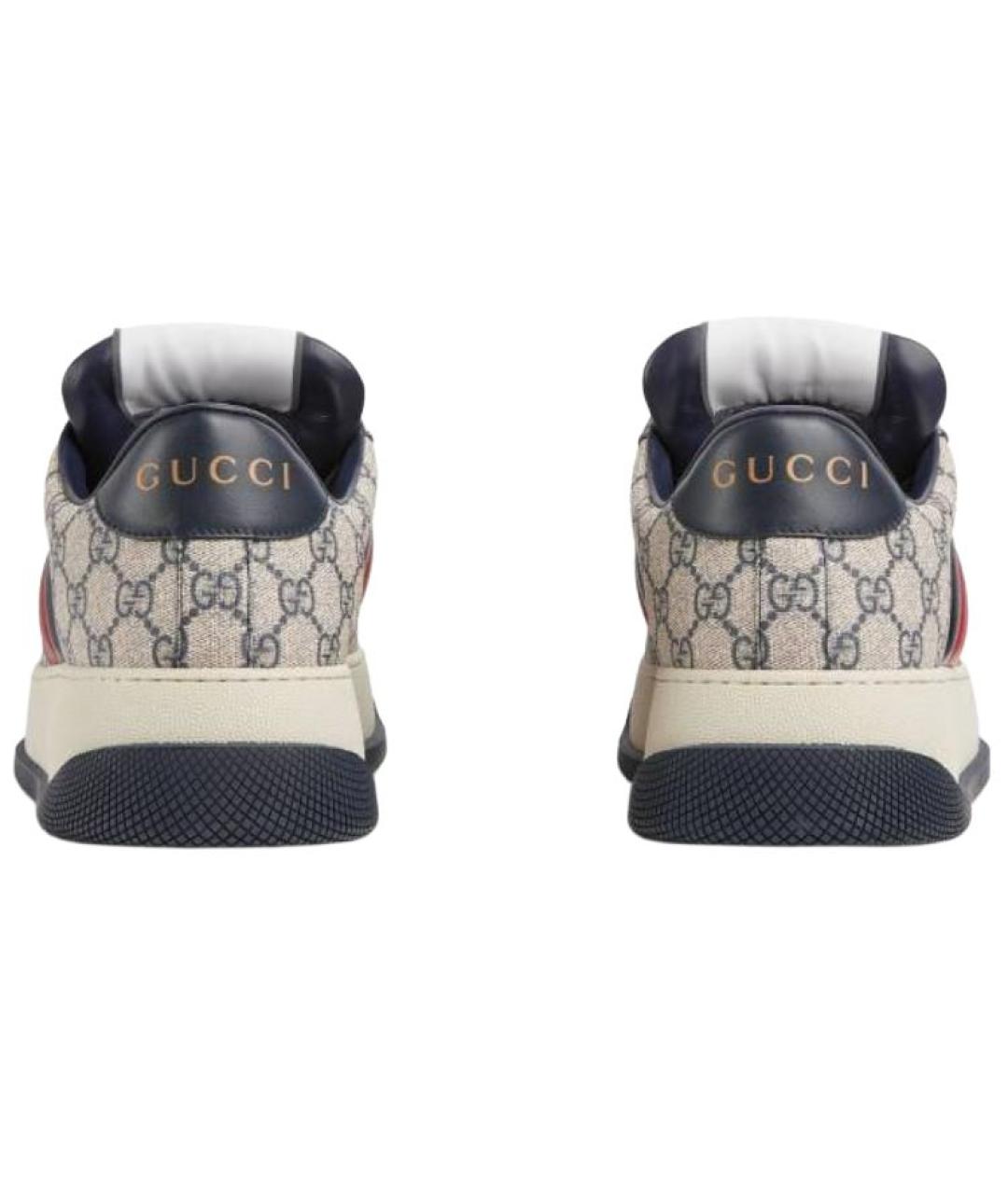 GUCCI Мульти низкие кроссовки / кеды, фото 5