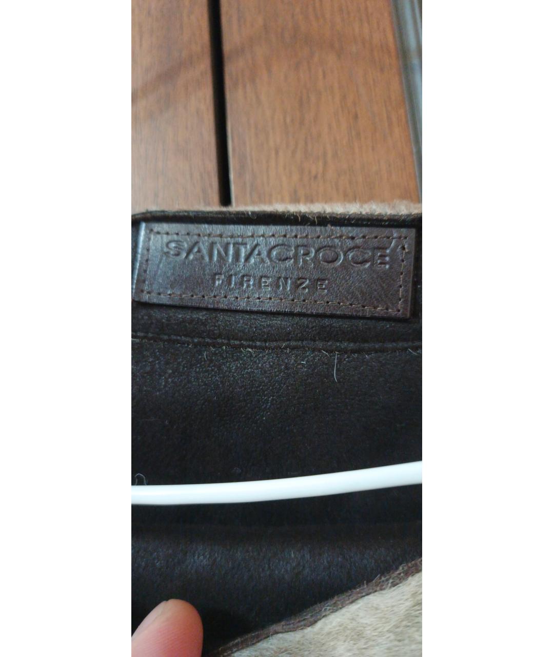 DOLCE&GABBANA Коричневый кожаный костюм с юбками, фото 3